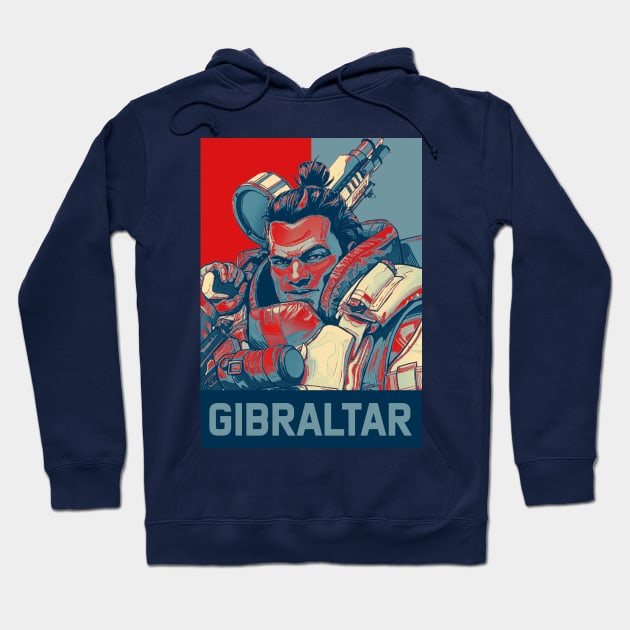 Gibraltar apex legends Hoodie by mrcatguys